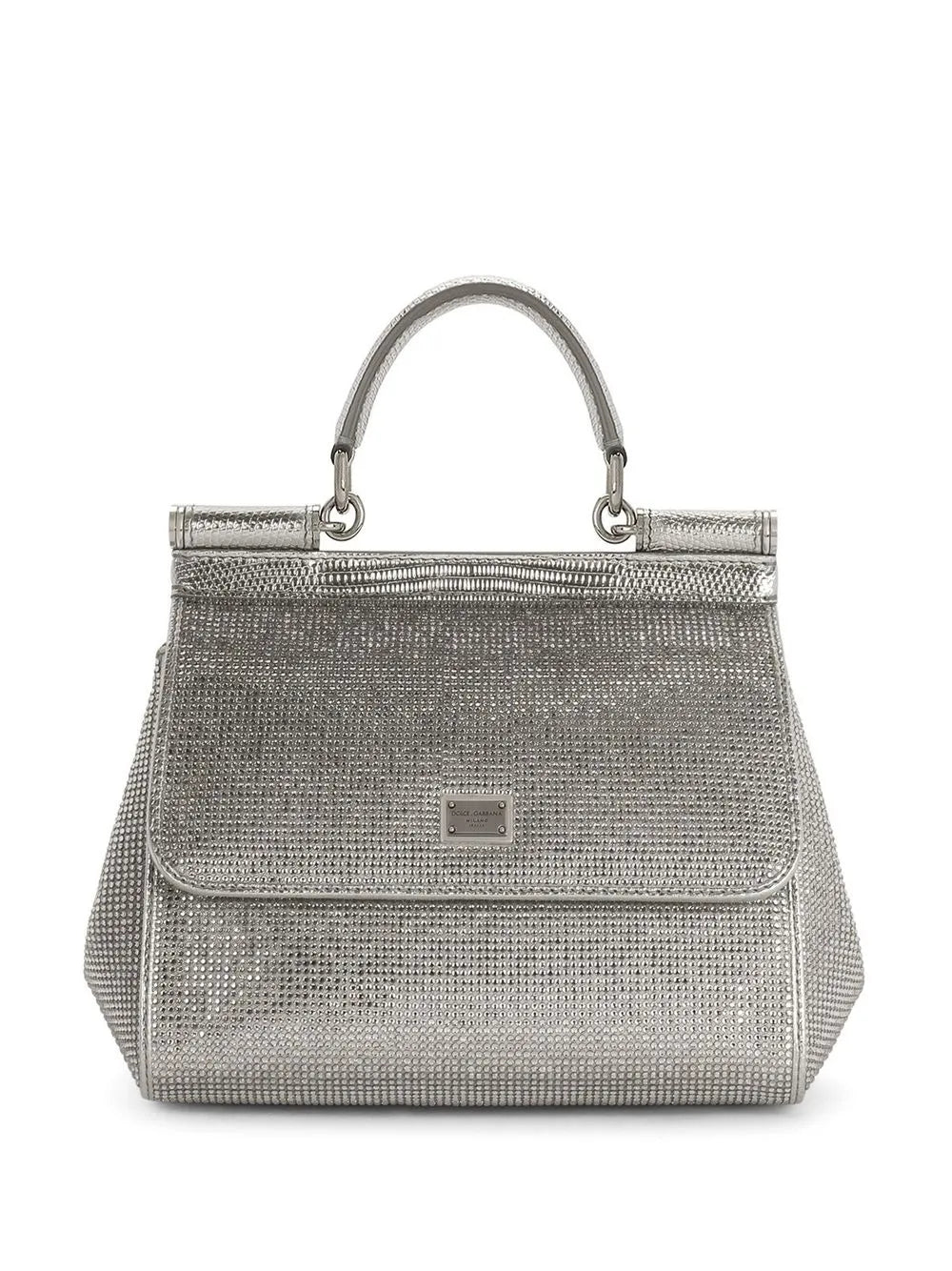 Dolce Gabbana Kim Dolcegabbana Small Sicily Satin Top Handle Bag