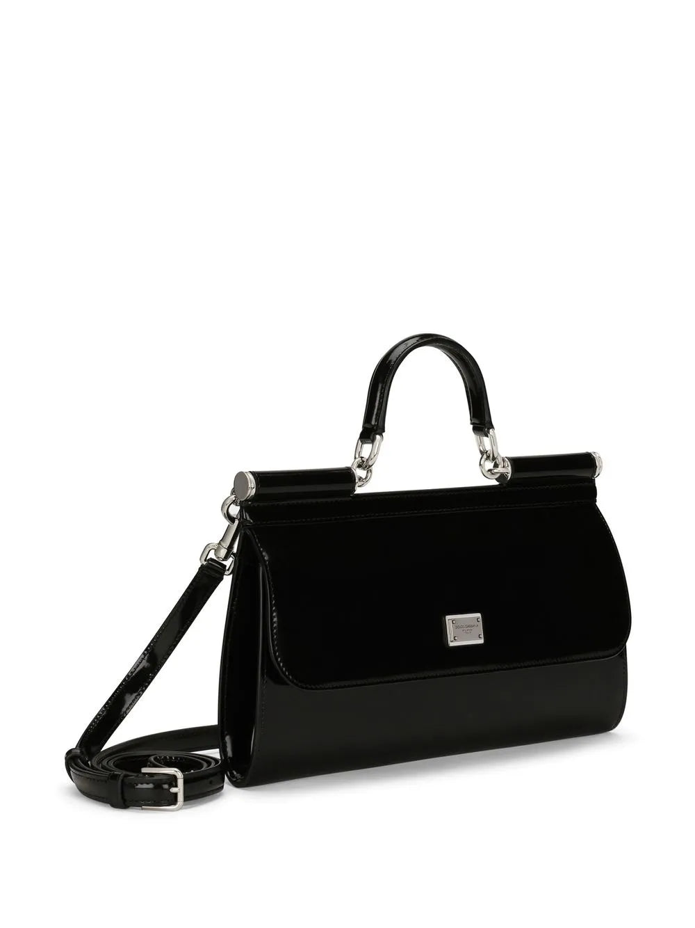 Dolce Gabbana Kim Dolcegabbana Sicily Leather Top Handle Bag