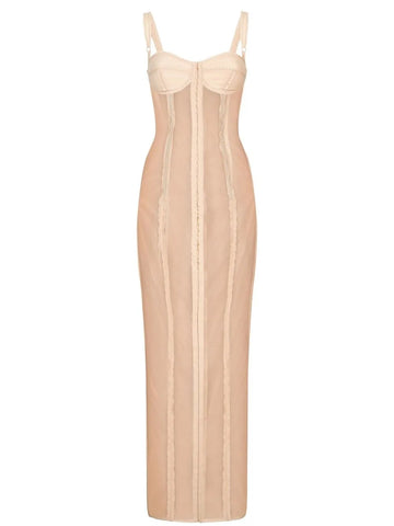 Dolce Gabbana Kim Dolcegabbana Bustier Midi Dress