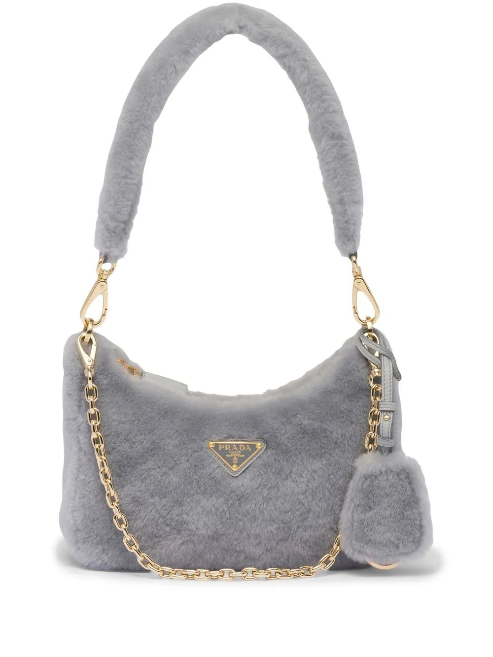 Prada Re Edition Shearling Mini Bag