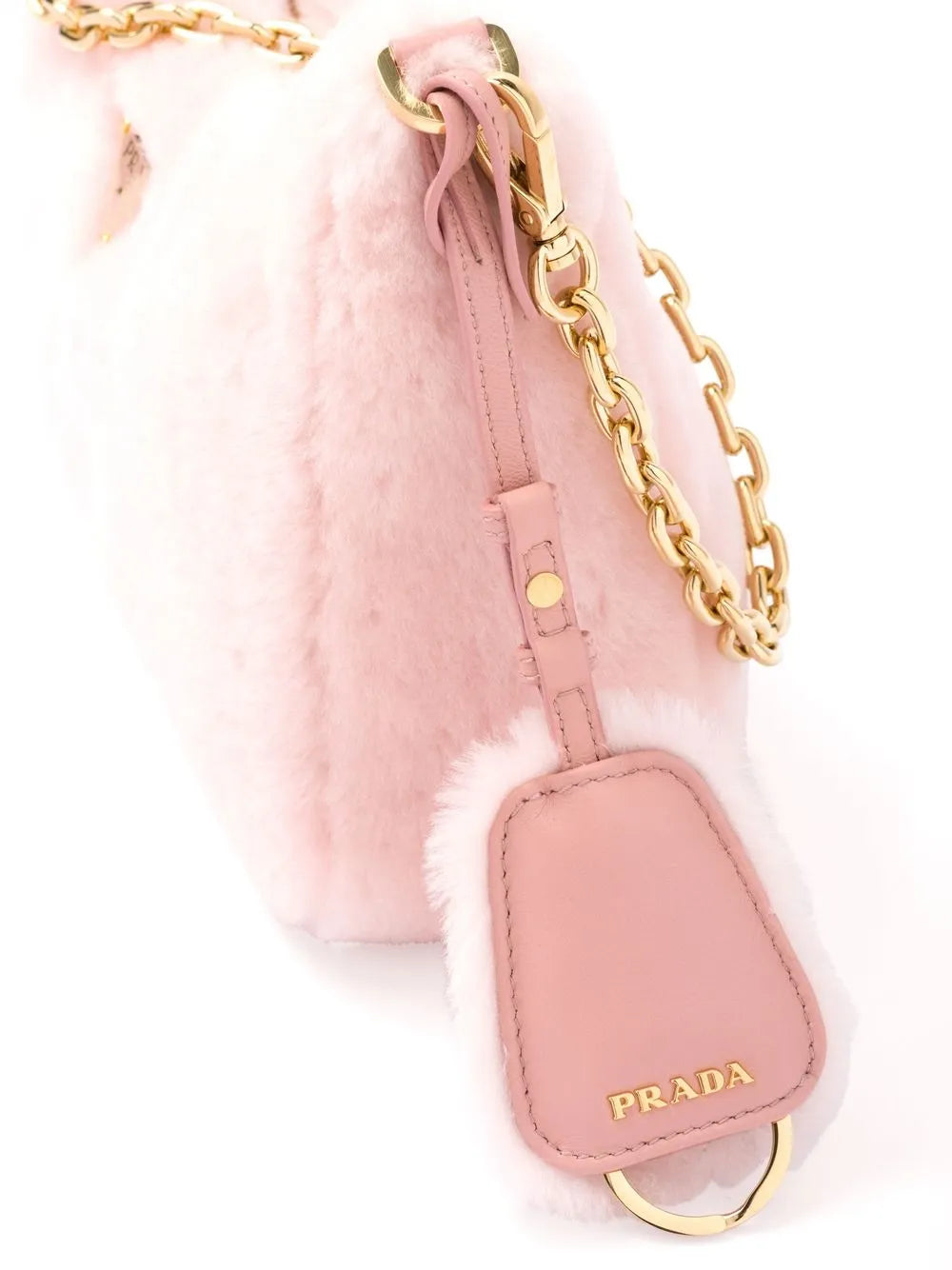 Prada Re Edition Shearling Mini Bag