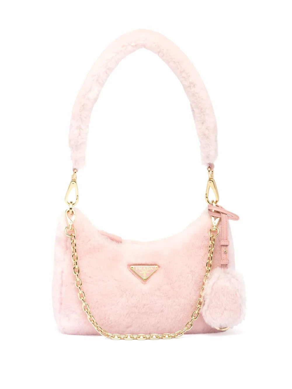 Prada Re Edition Shearling Mini Bag