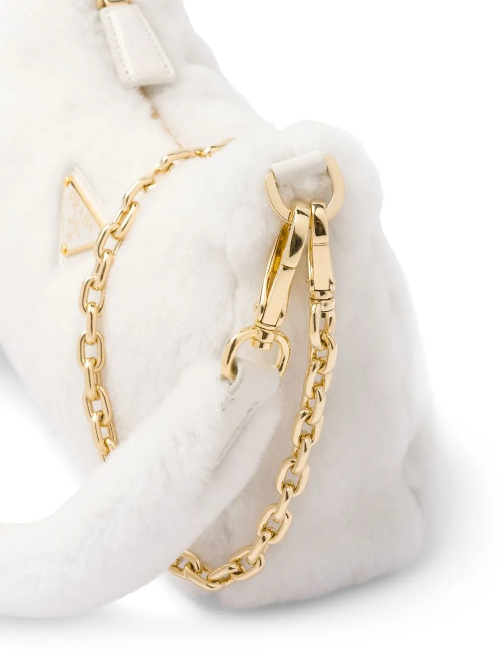 Prada Re Edition Shearling Mini Bag