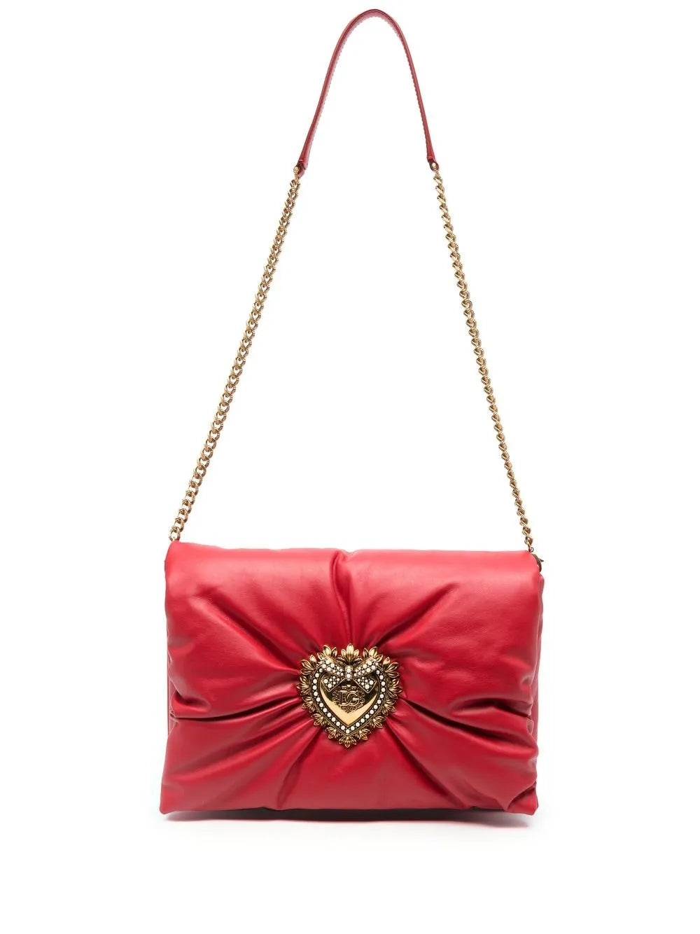 Dolce Gabbana Medium Devotion Soft Clutch