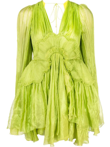 Maria Lucia Hohan Alara Ruffled Minidress