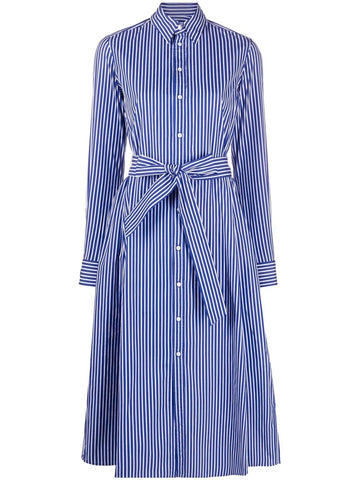 Polo Ralph Lauren Striped Belted Shirt Dress