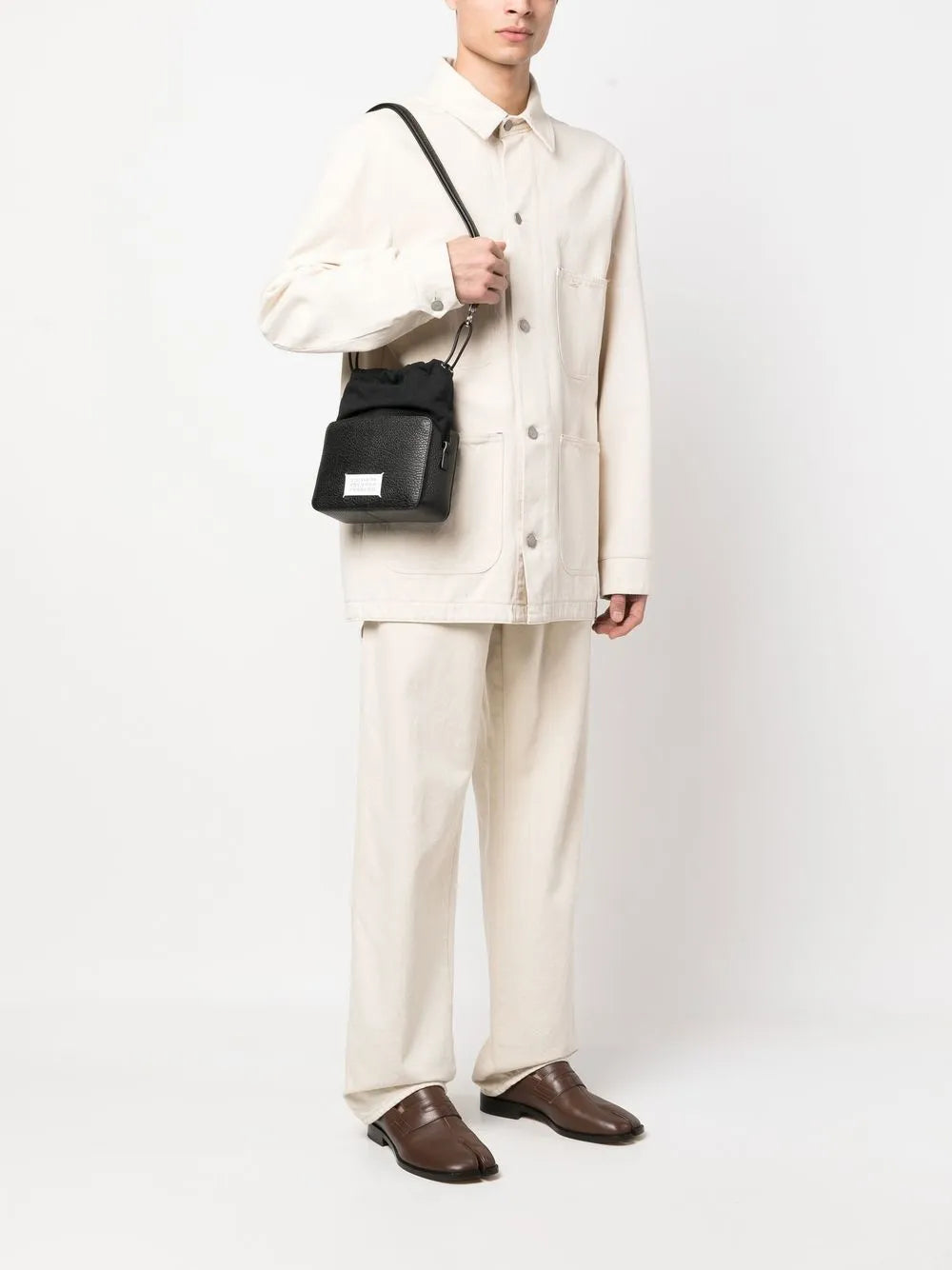 Maison Margiela Logo Applique Crossbody Bag