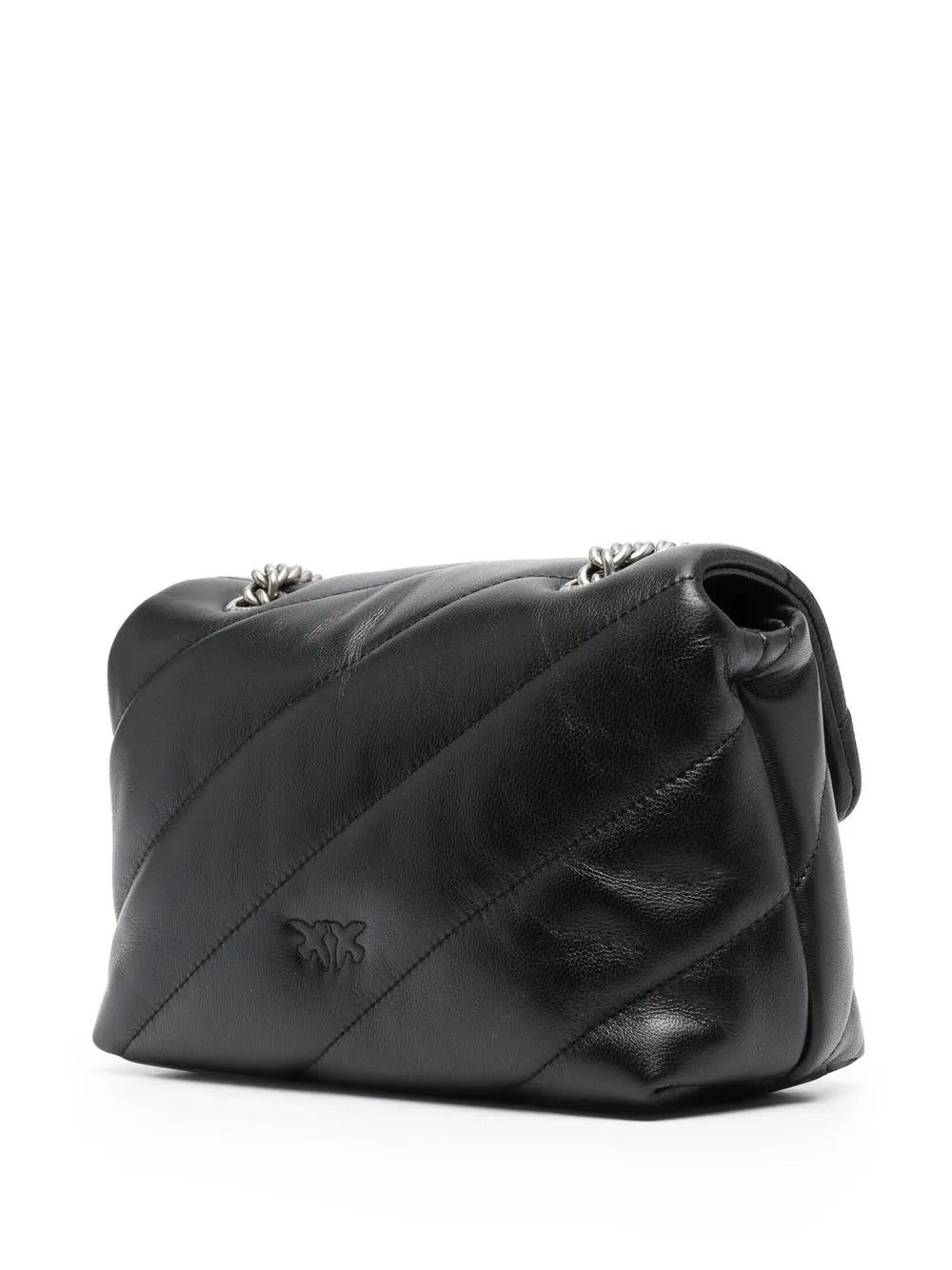 Pinko Mini Love Puff Leather Shoulder Bag