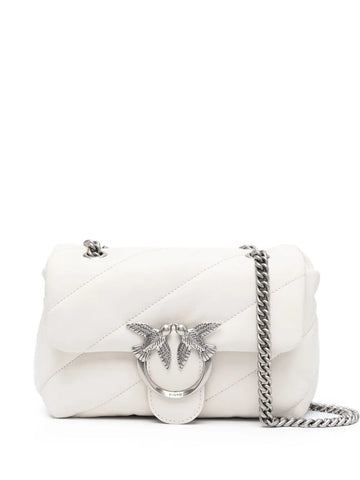 Pinko Quilted Sheepskin Shoulder Bag