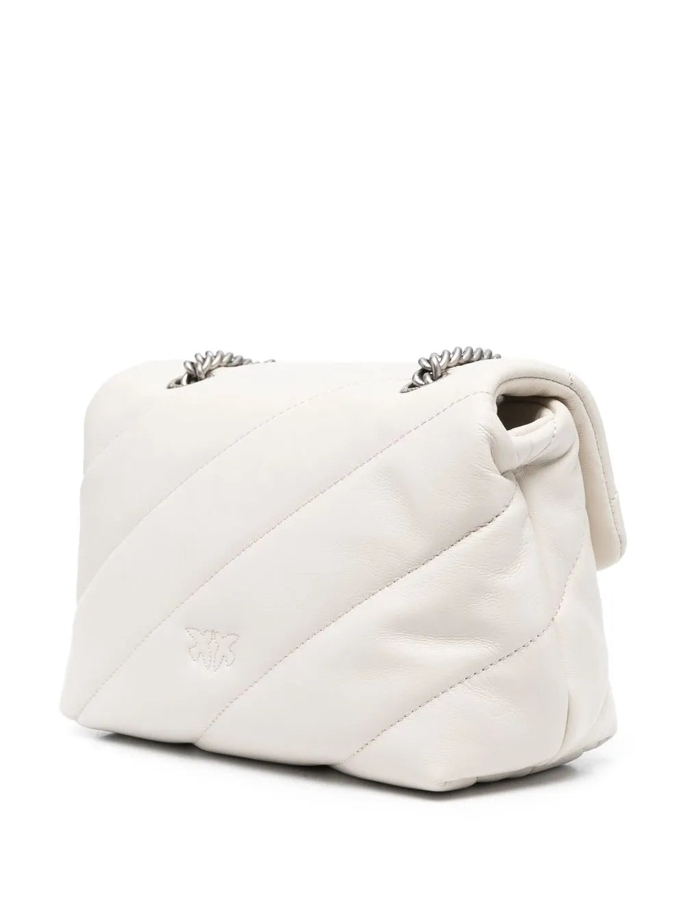 Pinko Quilted Sheepskin Shoulder Bag