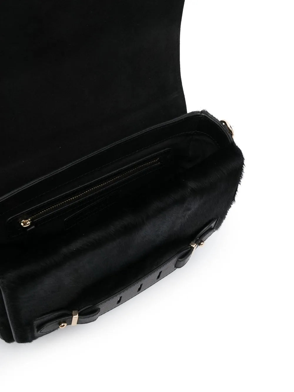 Pinko Logo Plaque Matelasse Shoulder Bag