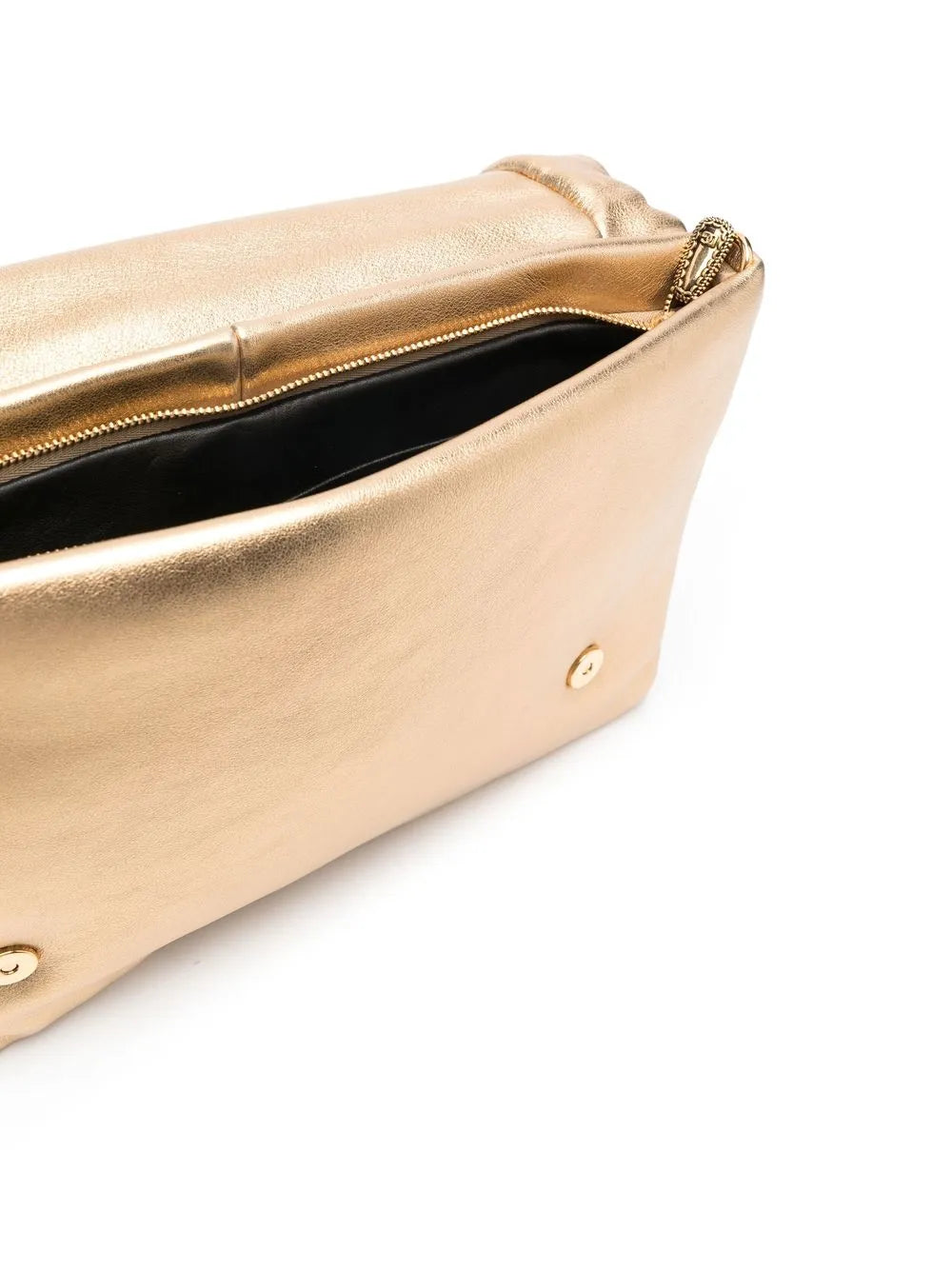 Dolce Gabbana Medium Devotion Soft Foiled Clutch
