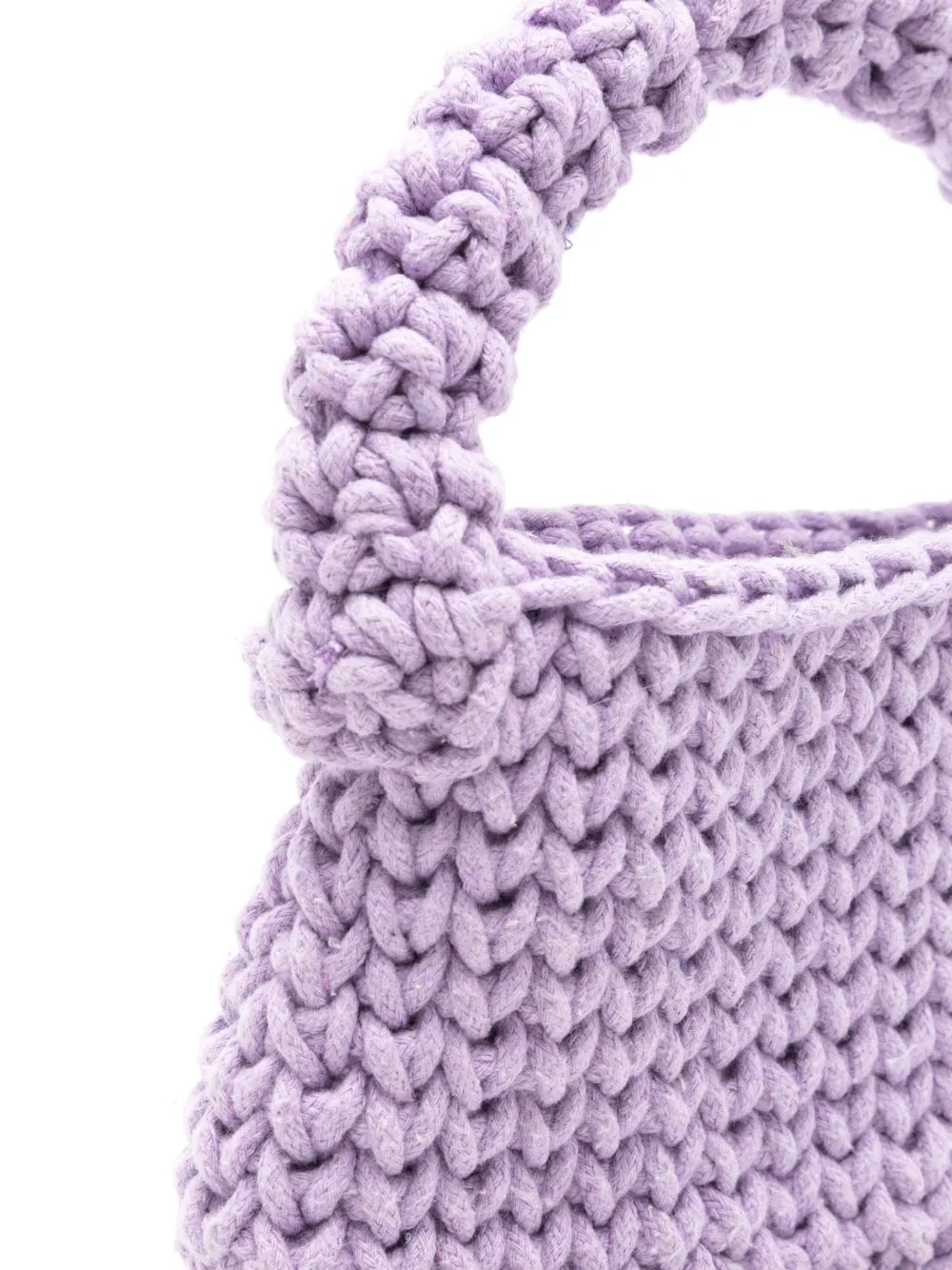 Nannacay Nicoletta Crochet Knit Shoulder Bag