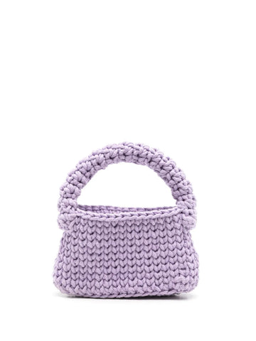 Nannacay Nicoletta Crochet Knit Shoulder Bag