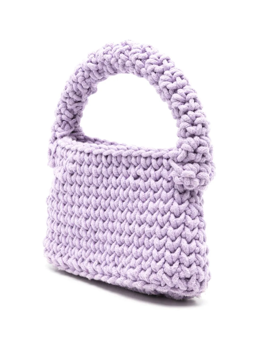 Nannacay Nicoletta Crochet Knit Shoulder Bag