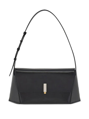 Ferragamo Geometric Leather Shoulder Bag