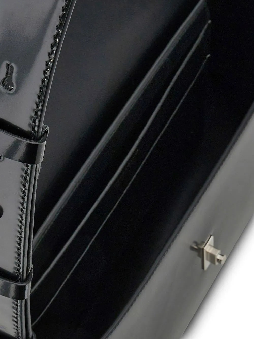 Ferragamo Geometric Leather Shoulder Bag