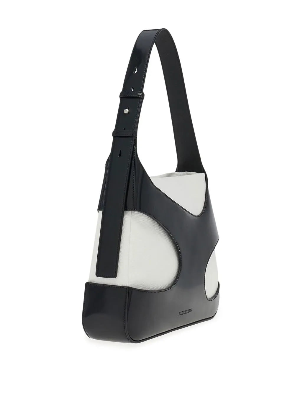 Ferragamo Cut Out Detail Shoulder Bag