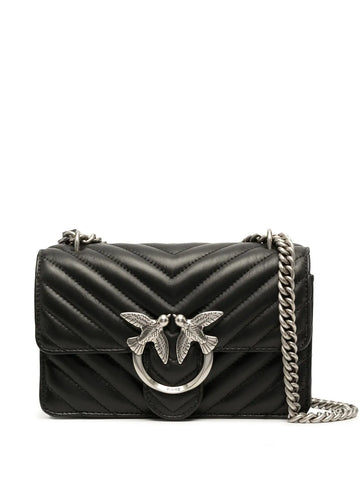 Pinko Lovebird Quilted Shoulder Bag