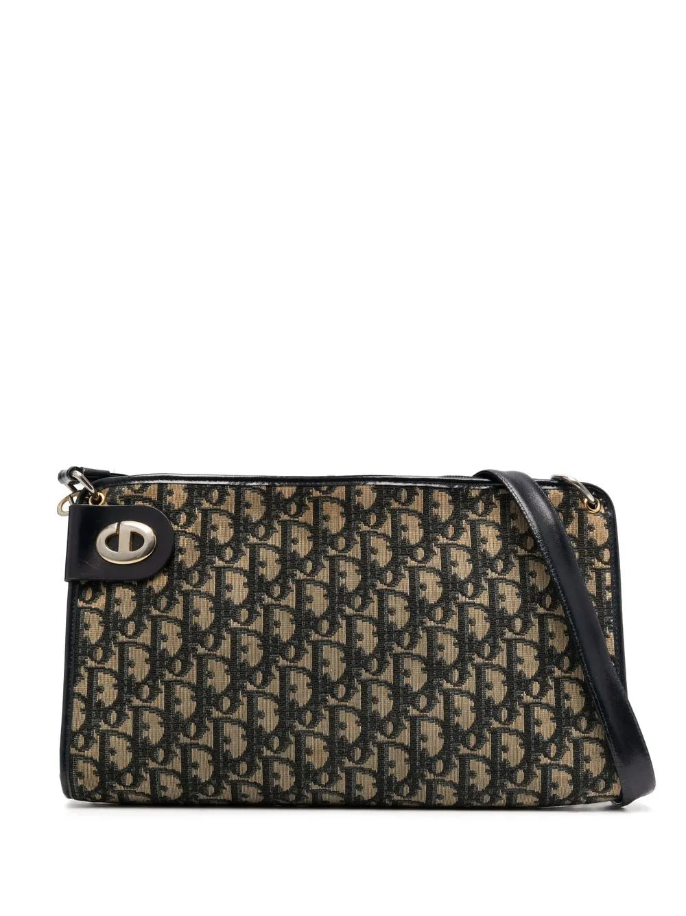 Christian Dior Pre Owned 1970S Trotter Zipped Shoulder Bag