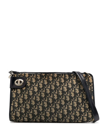 Christian Dior Pre Owned 1970S Trotter Zipped Shoulder Bag