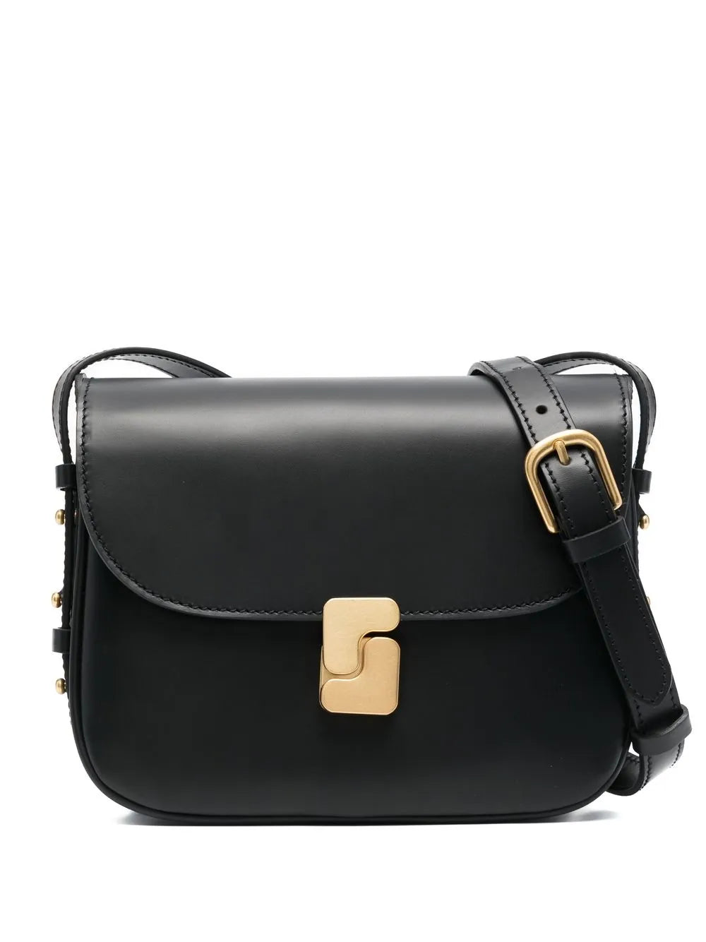 Soeur Leather Shoulder Bag