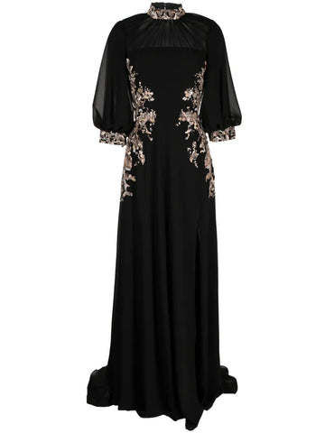 Saiid Kobeisy Sequin Embellishment Long Dress