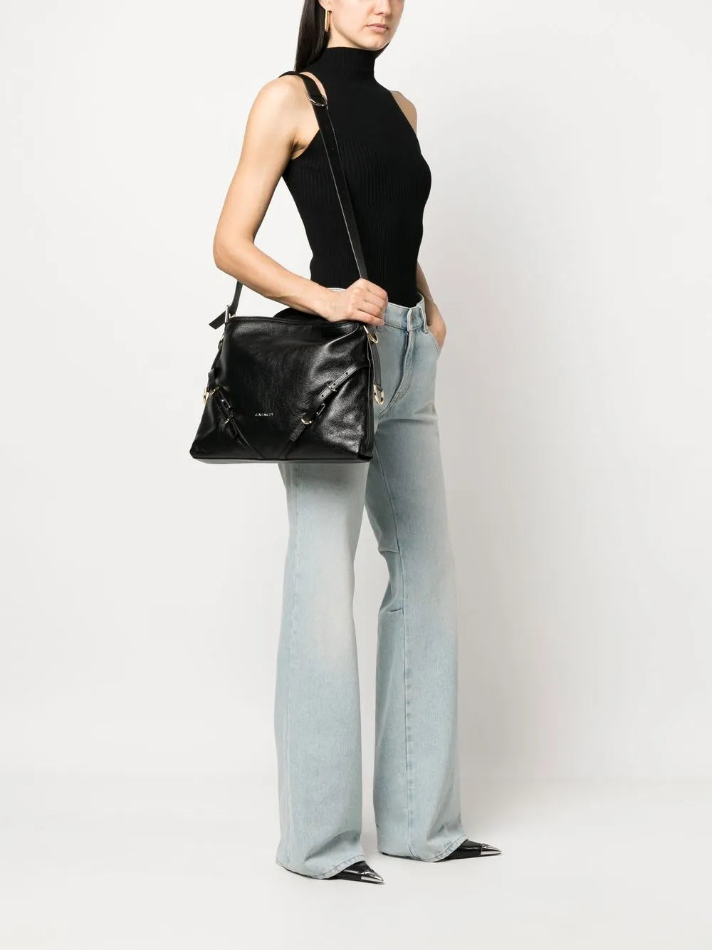 Givenchy Grained Leather Shoulder Bag
