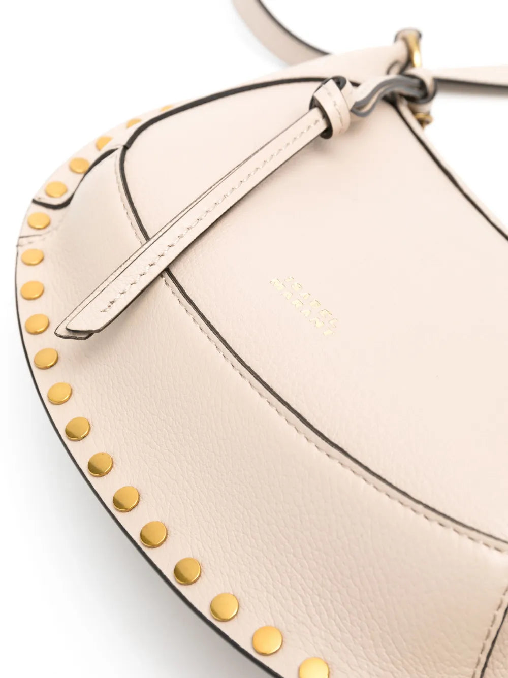 Isabel Marant Oskan Moon Leather Shoulder Bag