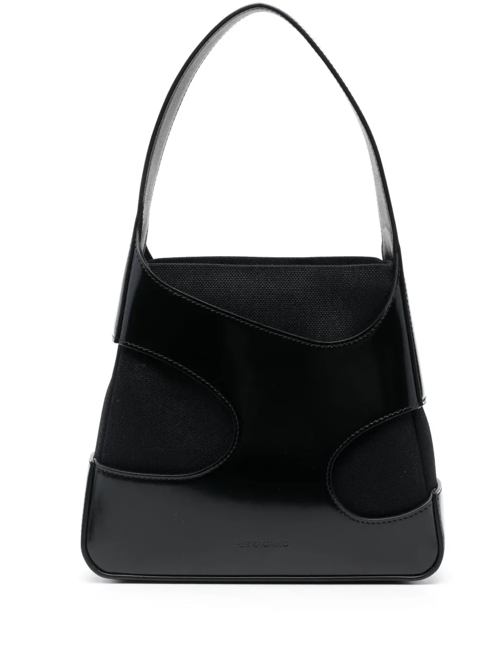 Ferragamo Cut Out Leather Shoulder Bag