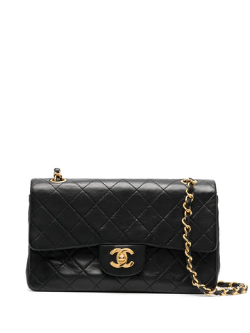 Chanel Pre Owned 1989 1991 Small Double Flap Shoulder Bag