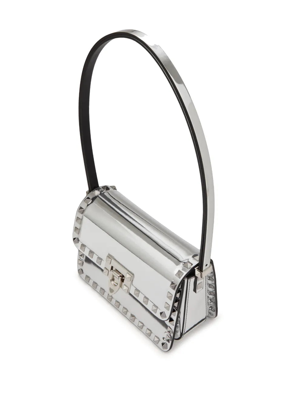 Valentino Garavani Small Rockstud23 Mirrored Shoulder Bag
