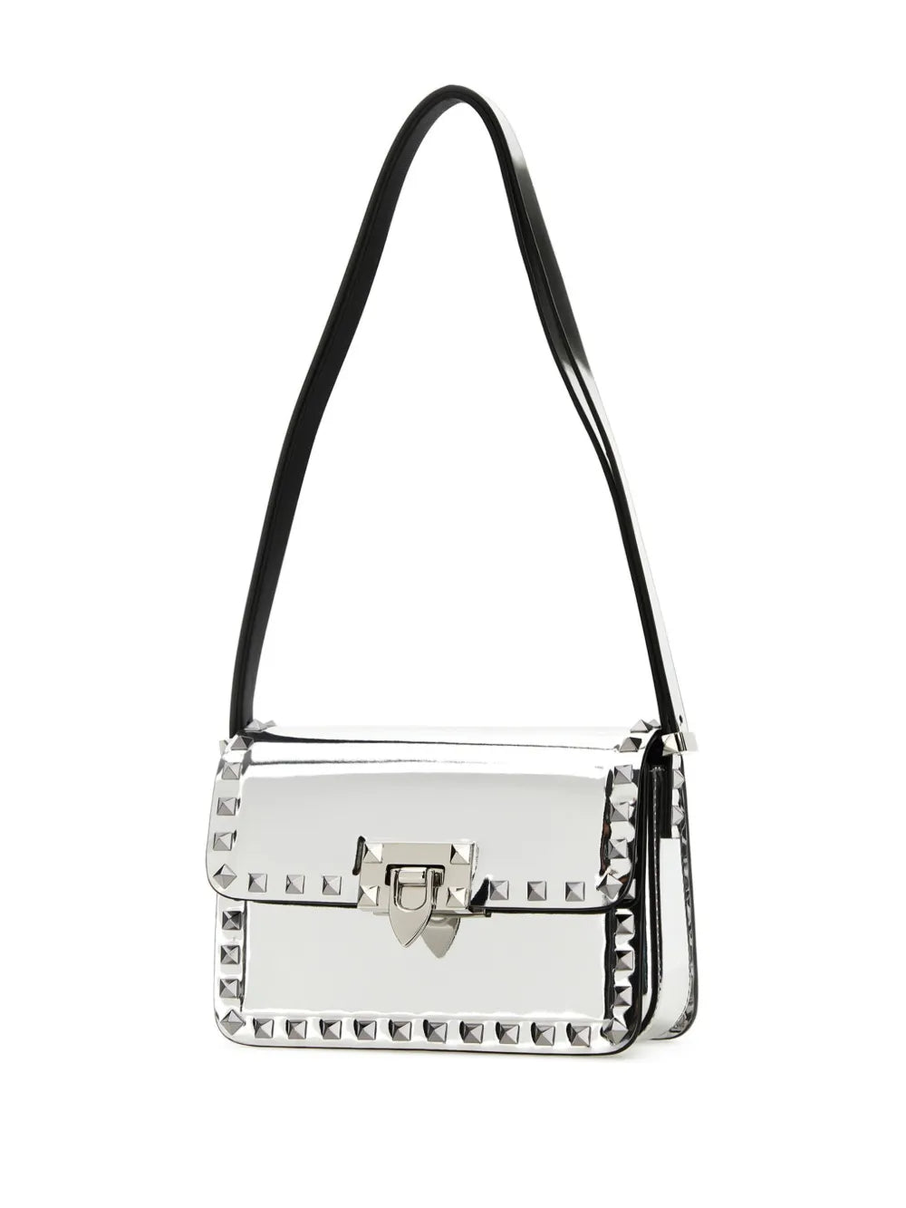 Valentino Garavani Small Rockstud23 Mirrored Shoulder Bag