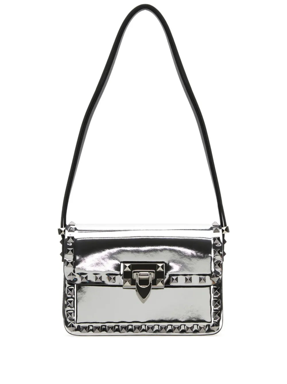 Valentino Garavani Small Rockstud23 Mirrored Shoulder Bag