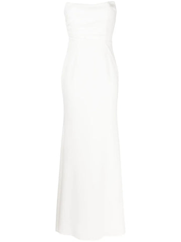 Rachel Gilbert Arlo Strapless Flared Gown