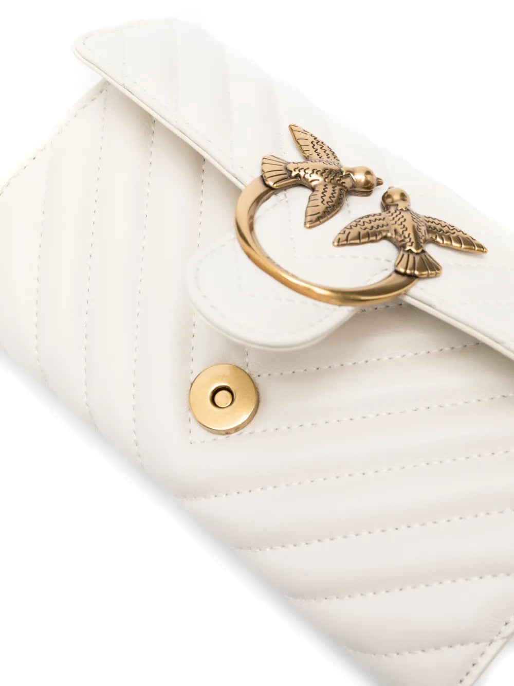 Pinko Love One Quilted Shoulder Bag