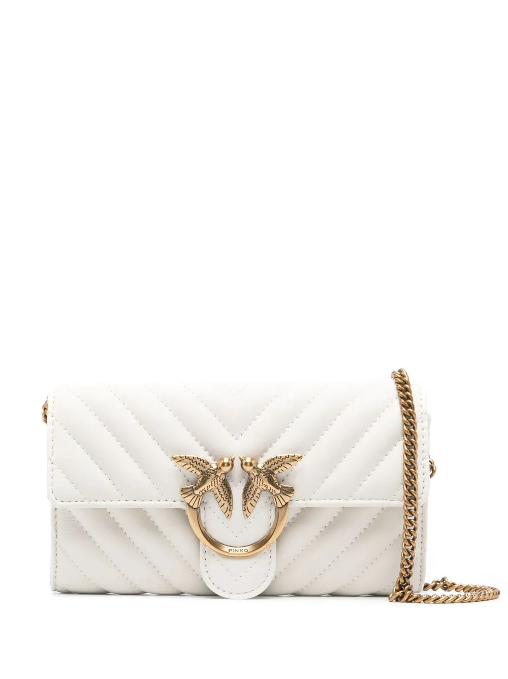 Pinko Love One Quilted Shoulder Bag