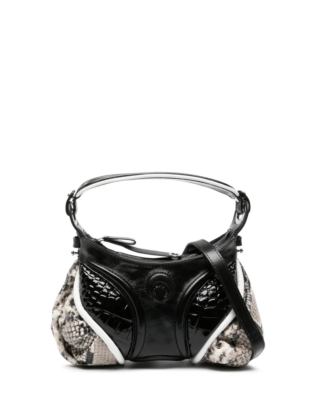 Marine Serre Small Futura Shoulder Bag
