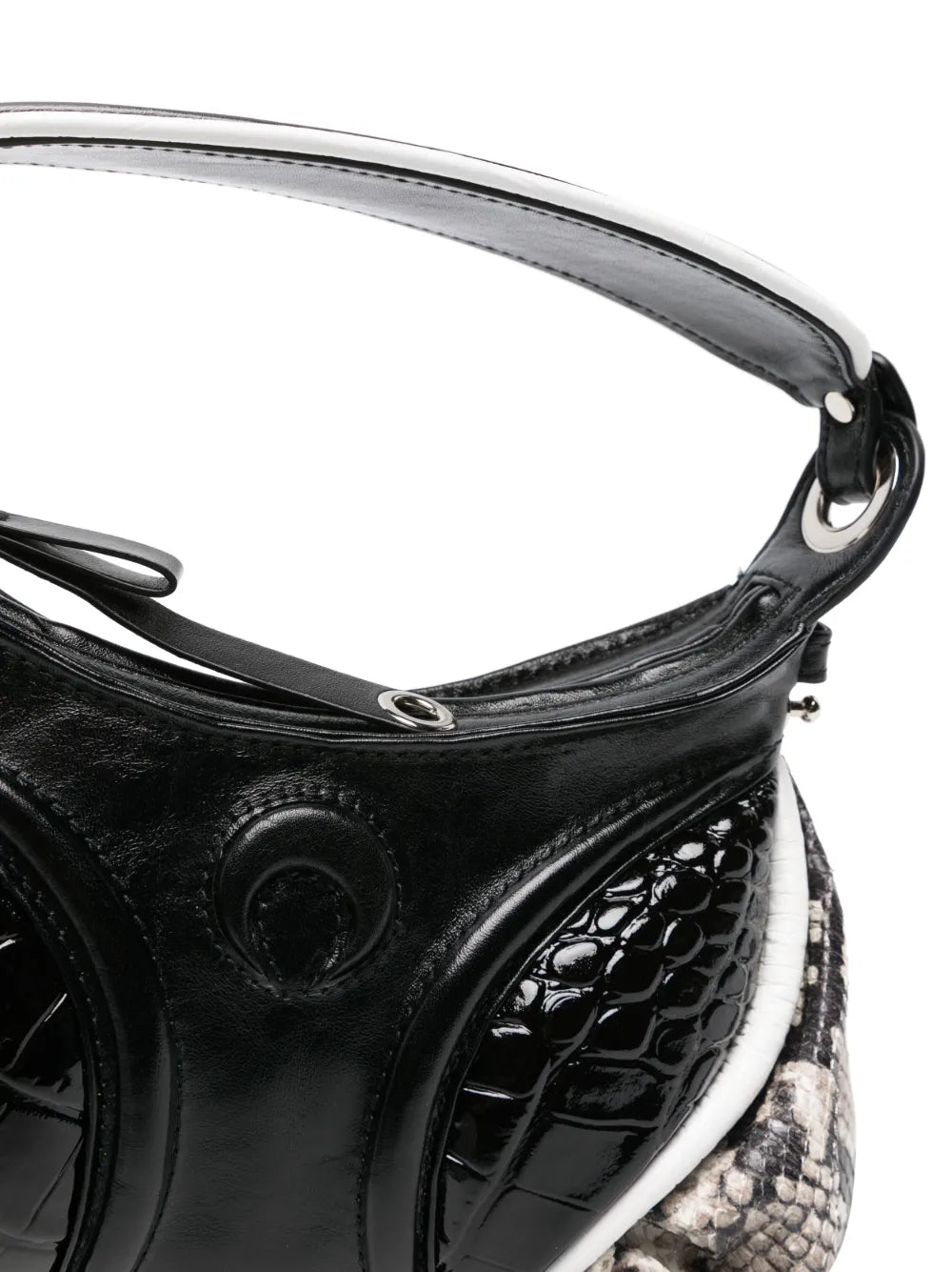 Marine Serre Small Futura Shoulder Bag