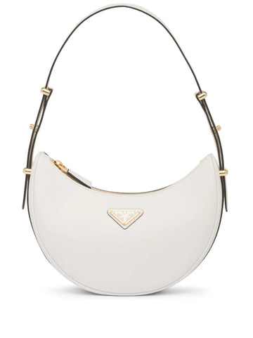 Prada Arque Leather Shoulder Bag