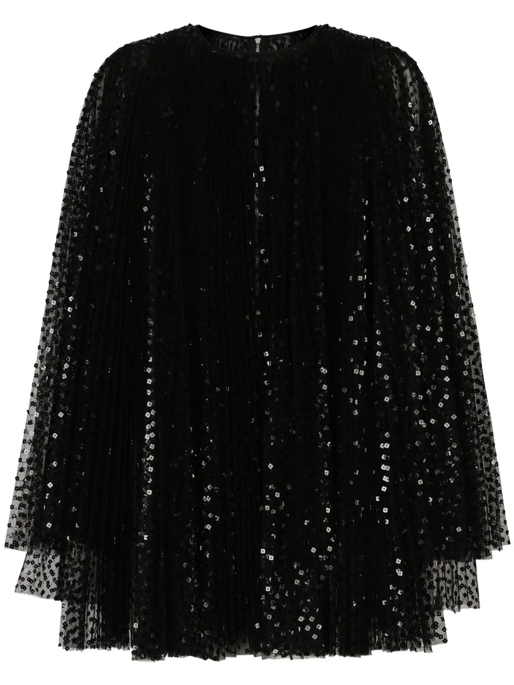 Dolce Gabbana Sequin Embellished Flared Minidress