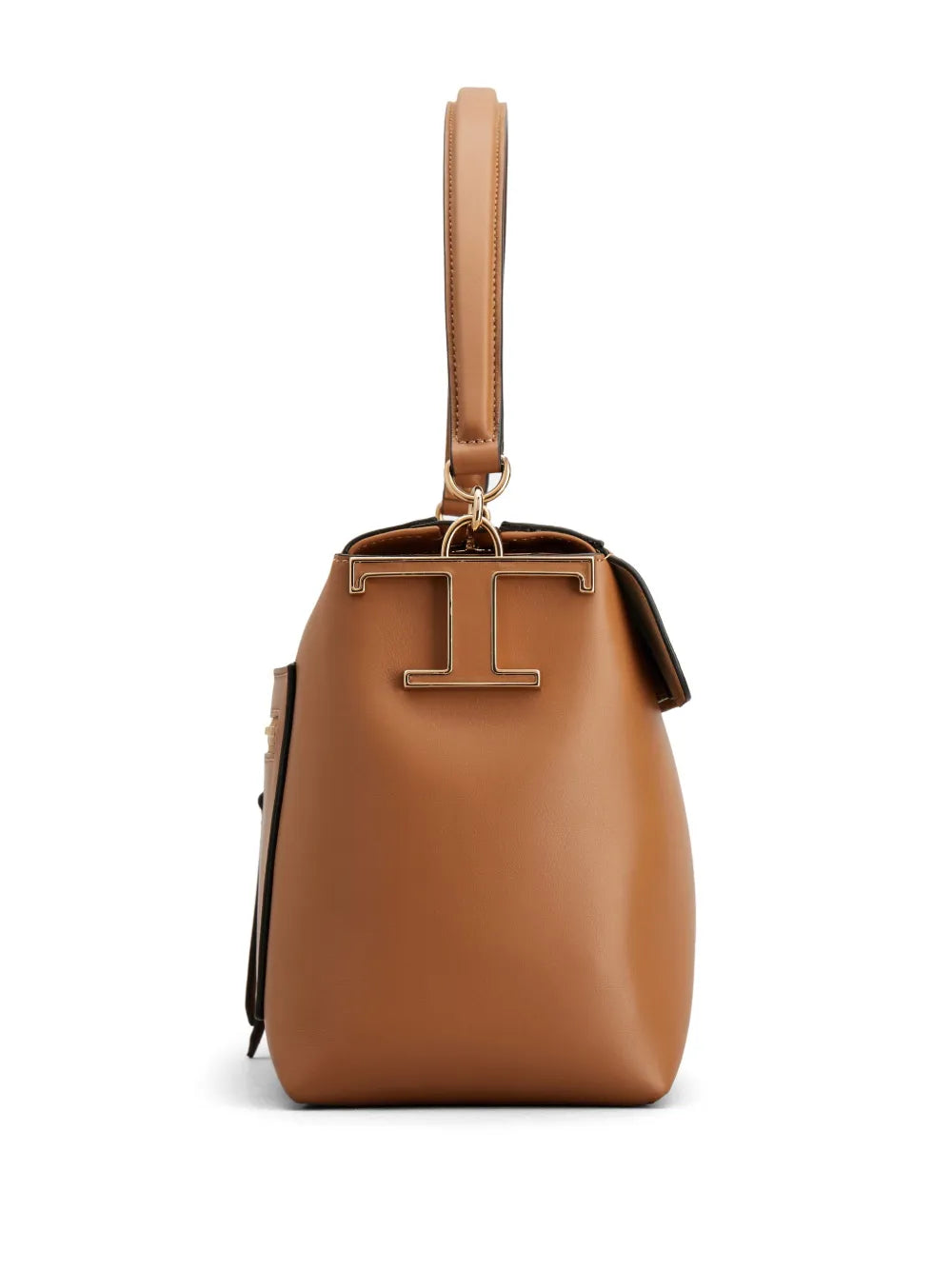 Tods Small T Case Boston Leather Shoulder Bag