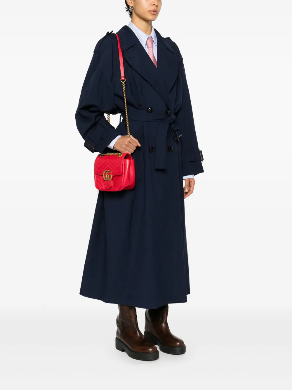 Gucci Mini Gg Marmont Shoulder Bag