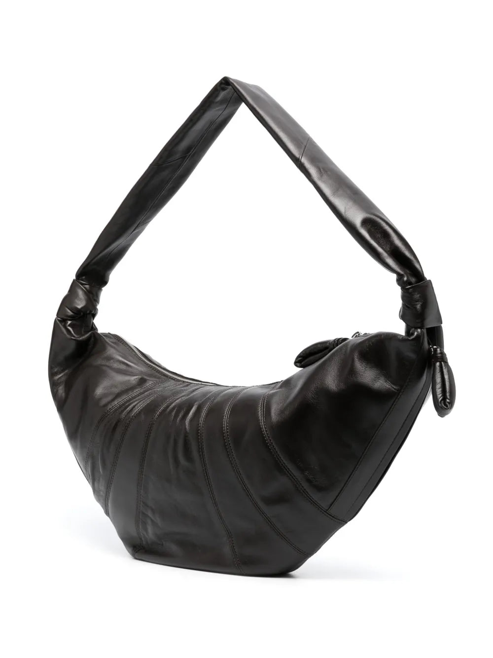 Lemaire Large Croissant Leather Shoulder Bag