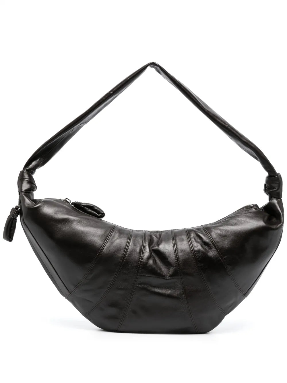 Lemaire Large Croissant Leather Shoulder Bag