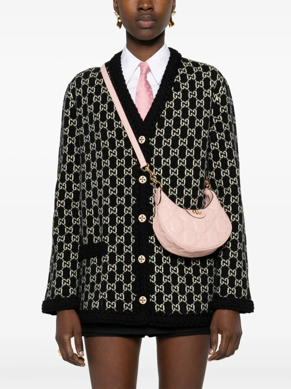 Gucci Mini Gg Matelasse Shoulder Bag
