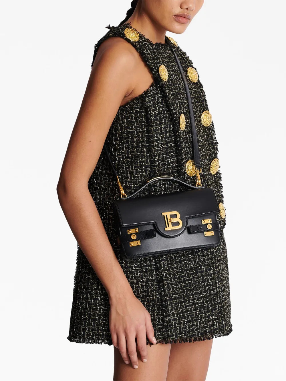Balmain B Buzz 24 Shoulder Bag