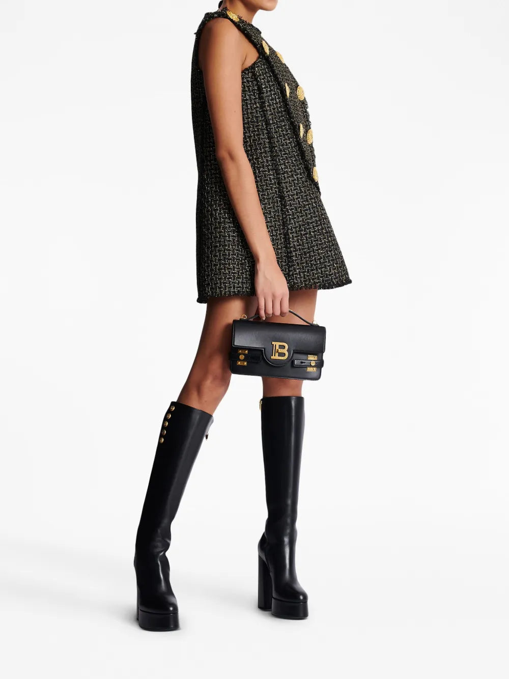 Balmain B Buzz 24 Shoulder Bag