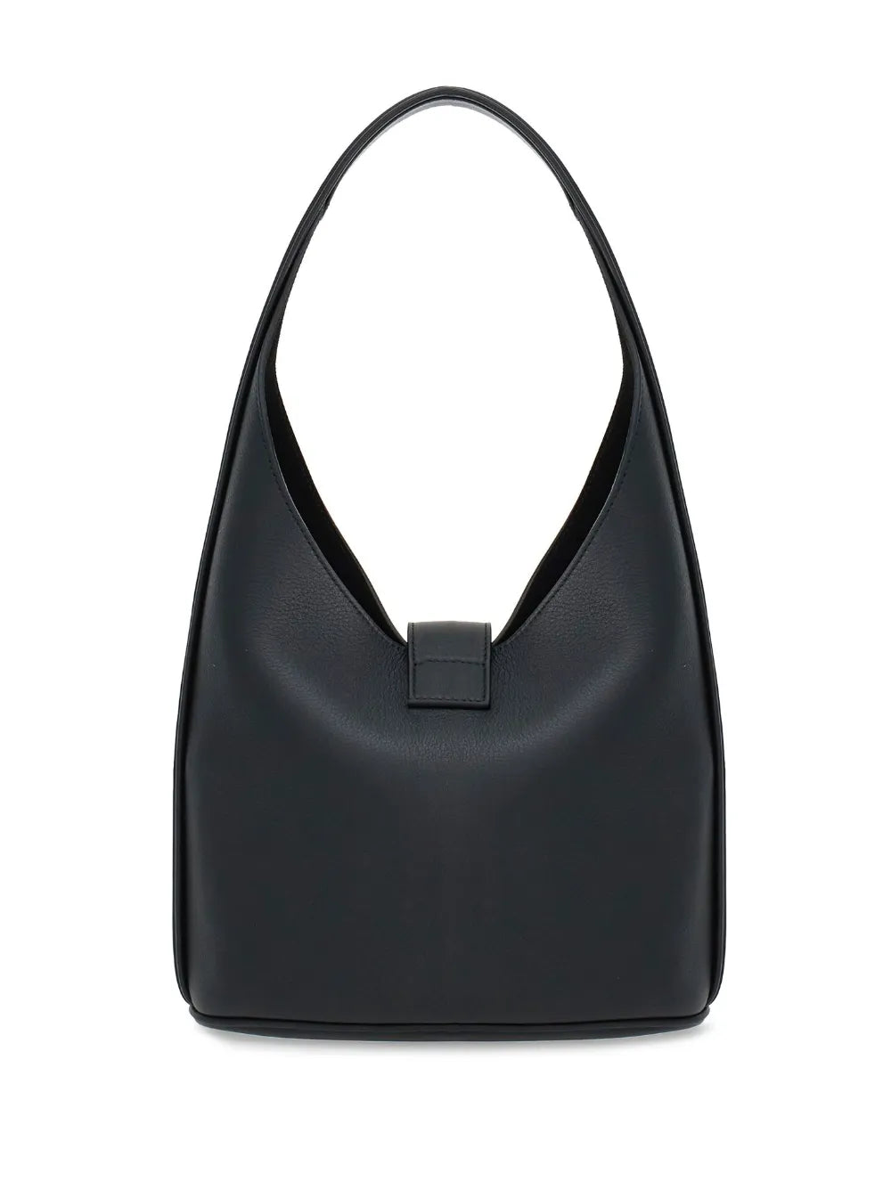 Ferragamo Medium Gancini Buckle Leather Hobo Bag