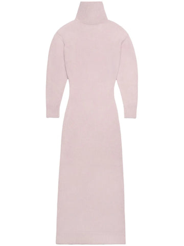 Ami Paris Elbow Patch Knitted Maxi Dress